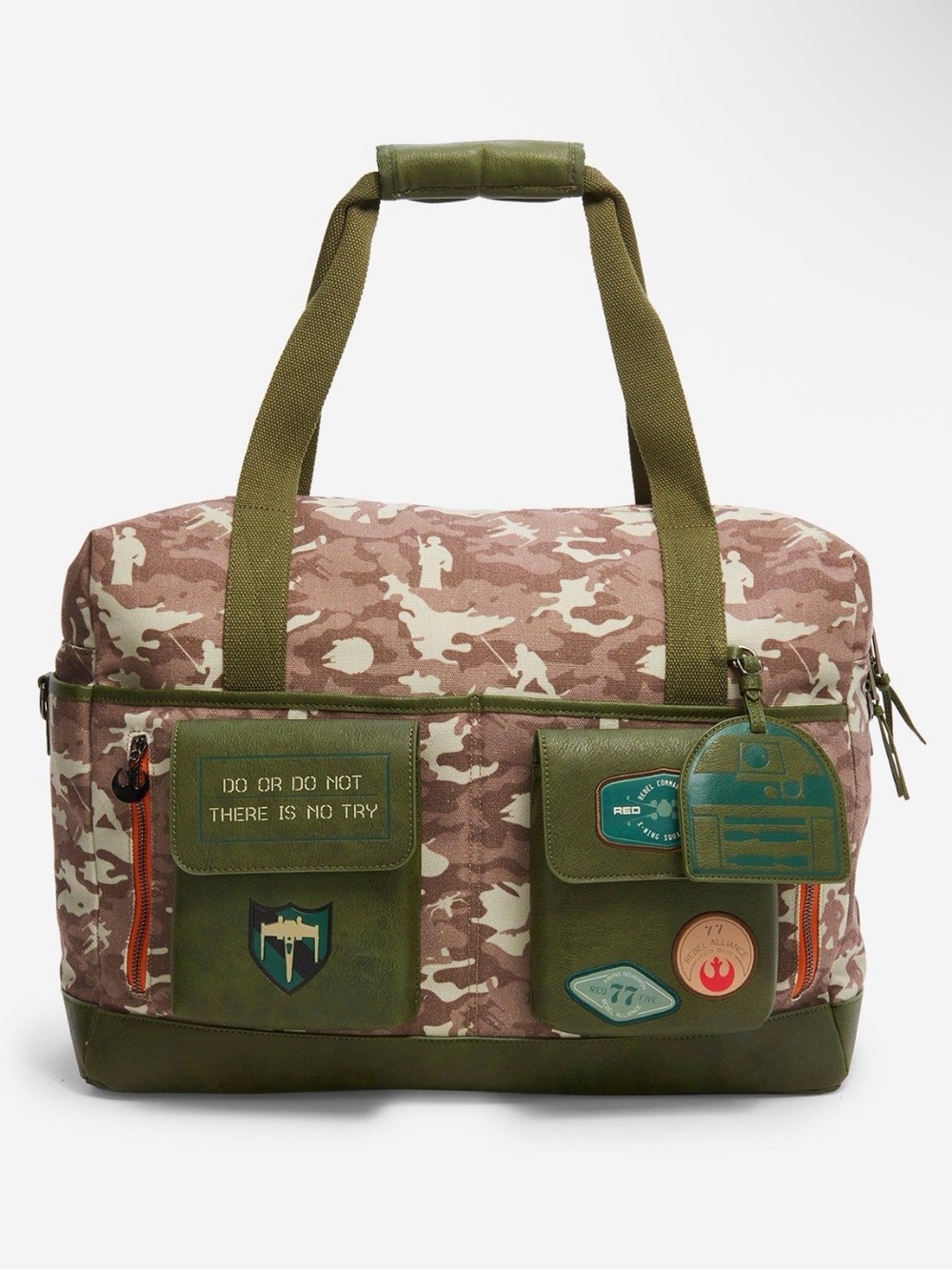 New Star Wars Character Camouflage Duffle Bag